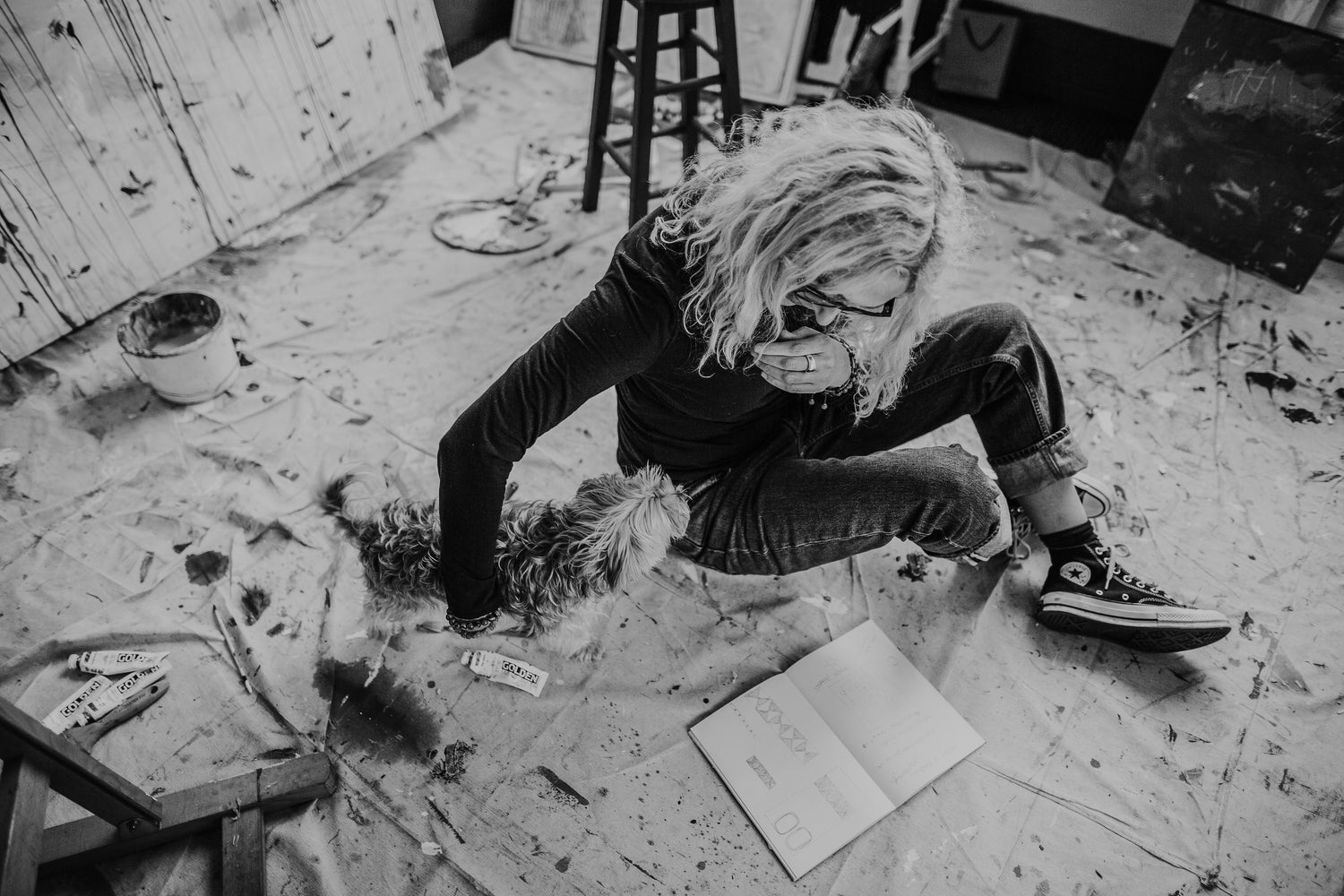 Belfast-born artist Paloma King talks cosmology, art and how a dropped spoon in a café in Covent Garden can turn lives upside down