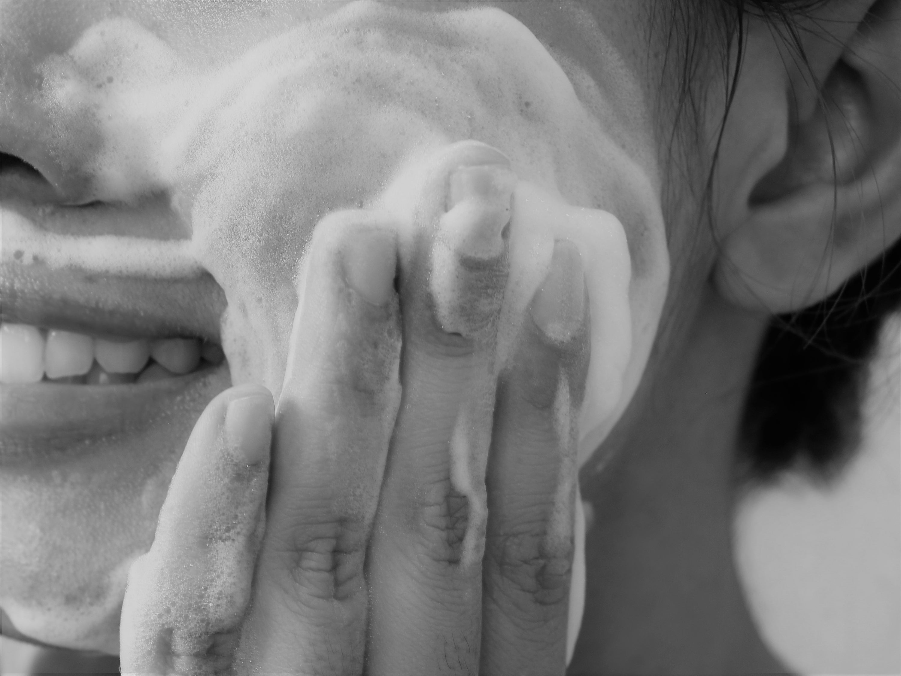 How do you wash your face?