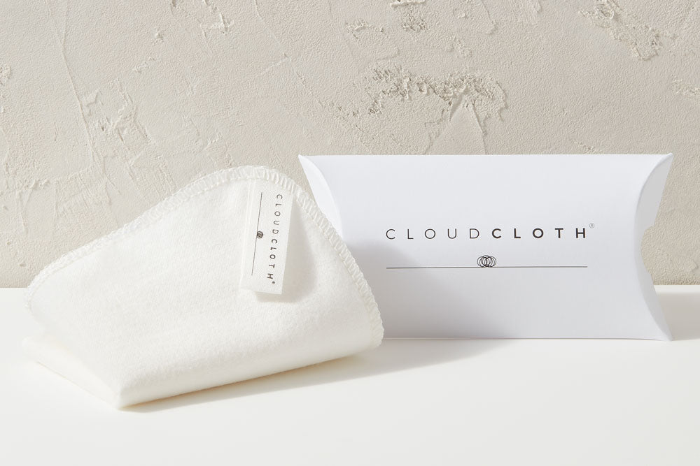 CloudCloth Organic Cotton Reusable Facial Cloth (Single)