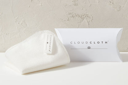 CloudCloth Organic Cotton Reusable Skincare Facial Cloth (Single)
