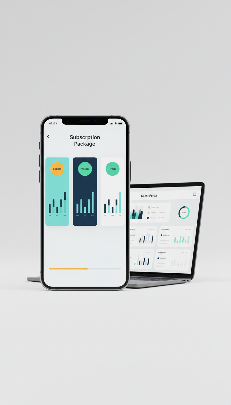 Subscription Package Overview Mobile Screen